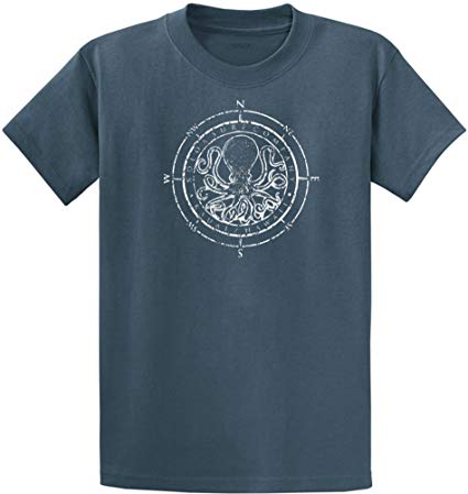 Koloa Surf Octopus Logo Mens Heavy Cotton T-Shirts in Regular, Big & Tall