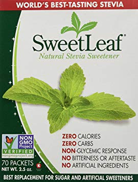 Sweet Leaf Sweetleaf Sweetener, 70 CT, pack of 6