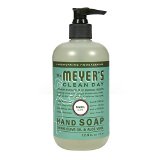 Mrs Meyers Hand Soap Basil 125 Fluid Ounce Pack of 3