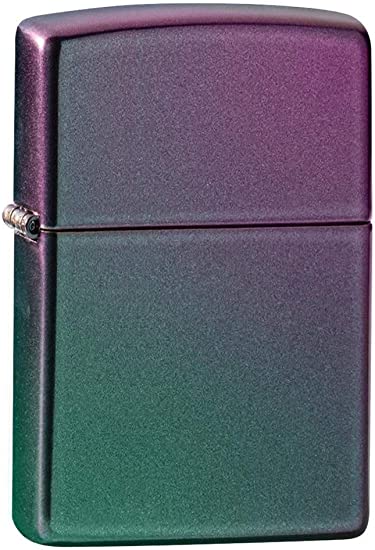 Zippo Classic Iridescent Lighter, Multi-Coloured, One Size