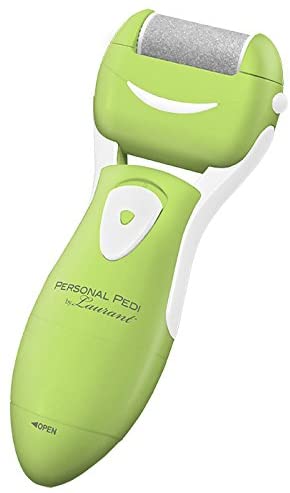 Emson Personal Pedi Electric Foot Callus Remover, Lime Green, 0.35 Pound