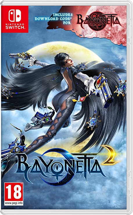 Bayonetta 2 Nintendo Switch Game (Includes Bayonetta Download Code)