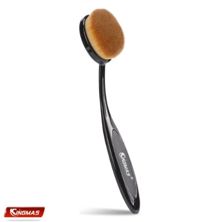 KingMas® Oval Makeup Brush Cosmetic Foundation Cream Powder Blush Makeup Tool