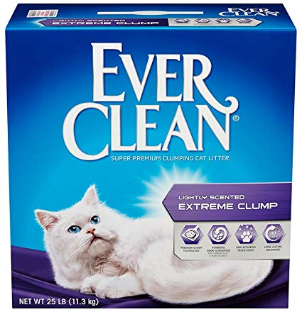 Ever Clean Extreme Clump, Clumping Cat Litter, Scented, 25 Pounds