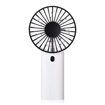 MADETEC Small Handheld Fan, Portable Mini Personal Fan with USB Rechargeable Battery Operated Electric Cooling Fan for Office Room Outdoor Household Traveling (Handheld Fan)