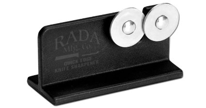 Rada Cutlery Quick Edge Knife Sharpener with Hardened Steel Wheels (Designed for Rada Knives), R119