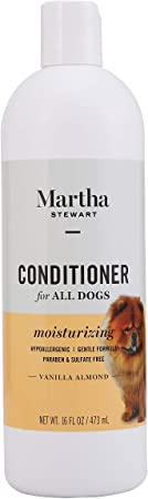 Martha Stewart FFP9607AMZ Moisturizing Conditioner for Dogs with Dry, Sensitive Skin, All Natural and Hypoallergenic, 16 Ounces