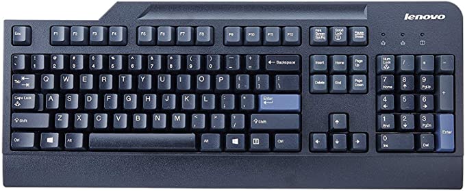 Lenovo Genuine 54Y9400 Lenovo IBM Preferred Pro USB Wired Black Computer Work Home Office Keyboard (1 Pack)