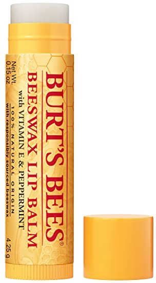 Burt's Bees Lip Balm, Beeswax, 0.15 oz