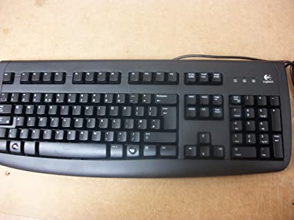 Logitech Deluxe 250 - Keyboard - USB - black - English - United Kingdom - OEM