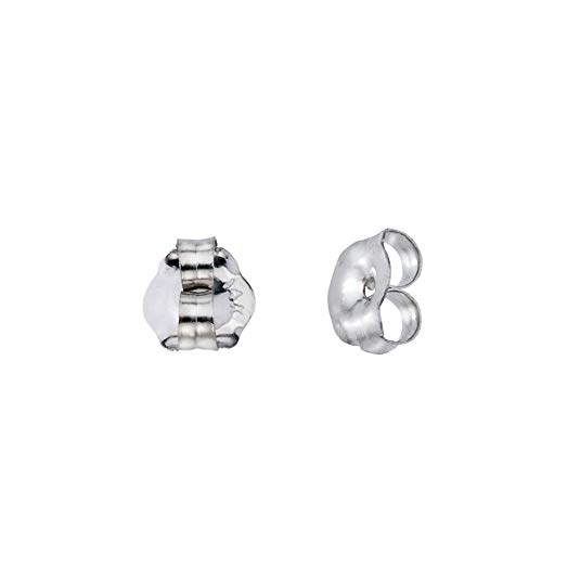 14k White Gold Replacement Earring Backs (1 Pair)