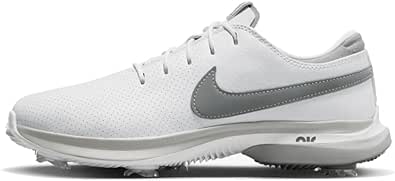 Nike Air Zoom Victory Tour 3 Men's Golf Shoes (DV6798-010, Black/White-Iron Grey-LT Smoke Grey)