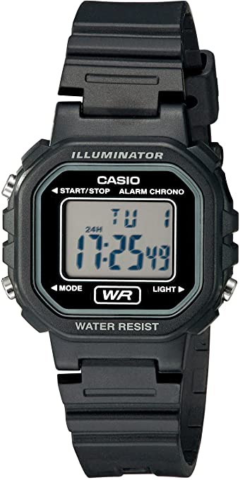 Casio Women's LA20WH-1ACF Classic Digital Black Resin Watch