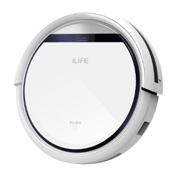 ILIFE V3s Robotic Vacuum Cleaner for Pets and Allergies Home Pearl White