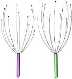 Hand Held Scalp Head Massager - Pack of Two Colors May Vary
