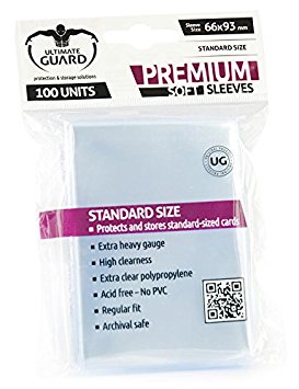 Ultimate Guard Premium Soft Sleeves (100-Sleeve)