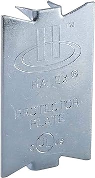 Halex 62899 Conduit Nail Plate, 50 Count