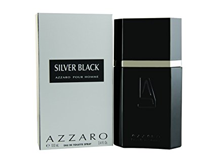 Azzaro Silver Black By Azzaro For Men. Eau De Toilette Spray 3.4 OZ