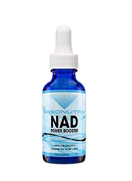 Absonutrix NAD Power Booster | 4 oz Big Bottle 120 Days Supply | Nicotinamide Riboside and Pterostilbene Daily Supplement| NAD Supplement | Improved Cell Repair | NAD