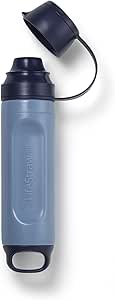 LifeStraw Peak Series - Solo Personal Water Filter - Persönlicher Strohhalm-Wasserfilter für Wandern, Camping, Reisen, Survival und Notfallvorsorge. Entfernt Bakterien, Parasiten und Mikroplastik