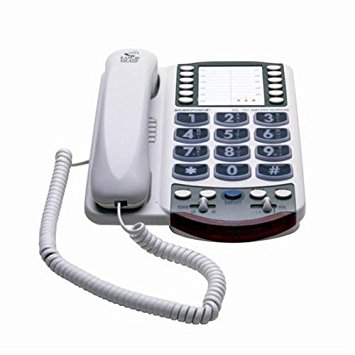 Clarity Amplified Corded Big-Button Telephone with Clarity Power Technology (XL40)