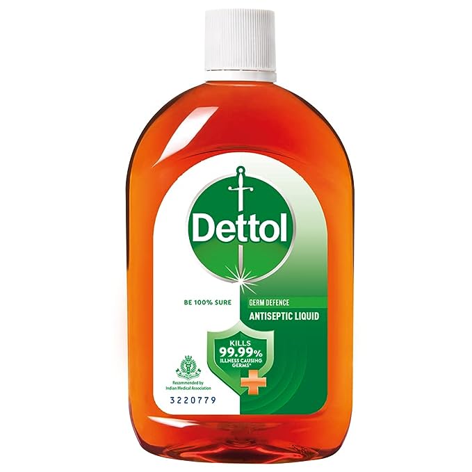 Dettol Antiseptic Liquid for First Aid , Surface Disinfection and Personal Hygiene , 250ml