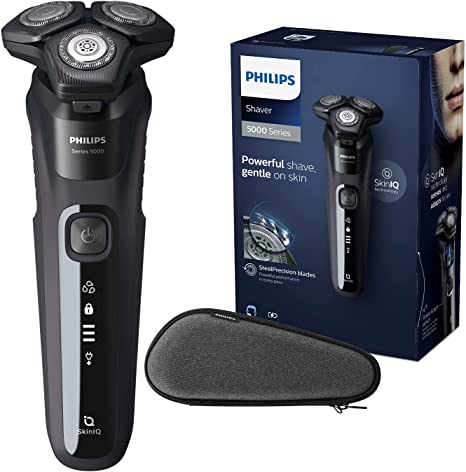 Philips Shaver Series 5000 Dry and Wet Electric Shaver for Men (Model S5588/30) ( 2 pin plug UK version)