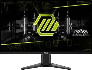 MSI MAG 275F 27-inch QD-OLED 1920 x 1080 (FHD) Computer Monitor, 180Hz, Adaptive-Synch, HDMI, Display Port, VGA Port, VESA Mountable, Tilt, Height Adjustable, Speaker, 0.5ms, Black