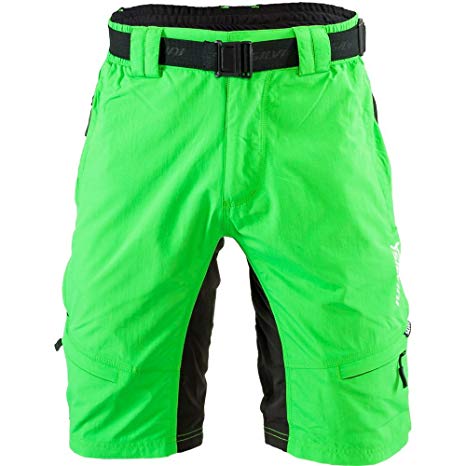 SILVINI MTB Shorts Rango with 6 Pockets for Men's Mountain Bike Cycling and All Outdoor Activities