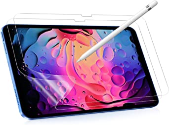 {2Pack} Paperfeel Screen Protector Compatible with iPad 10th Generation 2022 10.9inch, Anti Glare Matte Paper Screen Protector - Write, Draw & Sketch with Apple Pencil as Using on Paper