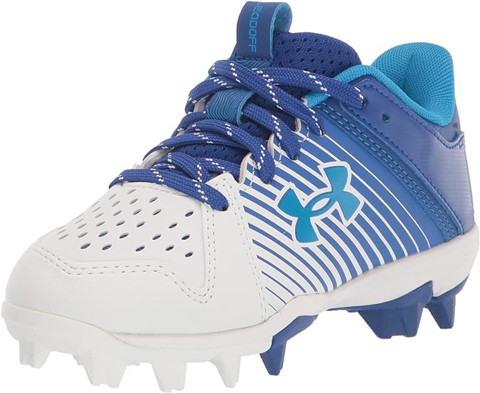 Under Armour Boys Leadoff Low Junior Rubber Molded Baseball Cleat