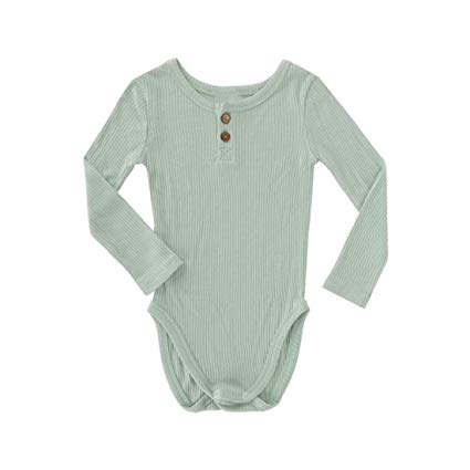 AYIYO Baby Infant Autumn Long Sleeves Kid Cotton Bodysuit Rompers Outfit