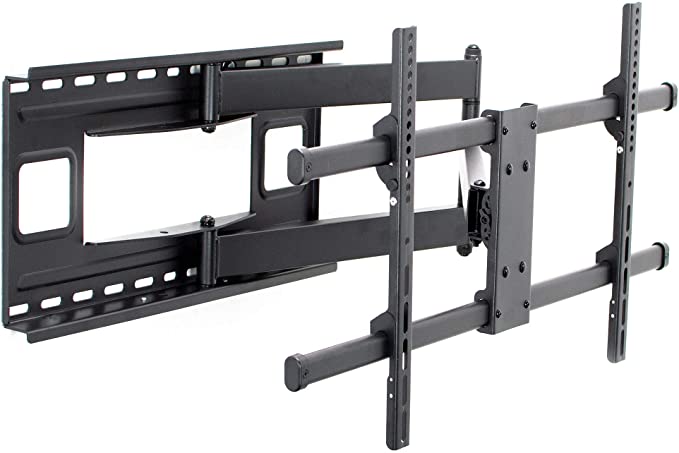 VIVO Extra Long 37 to 80 inch TV Wall Mount for LCD LED Flat and Curved Screens, Long Extended Arm Swivel Mount, Max VESA 800x400mmm, Black, MOUNT-VW080L