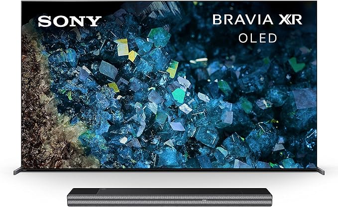 Sony 83 Inch BRAVIA XR A80L OLED 4K HDR Google TV HT-A7000 7.1.2ch Dolby Atmos Sound Bar