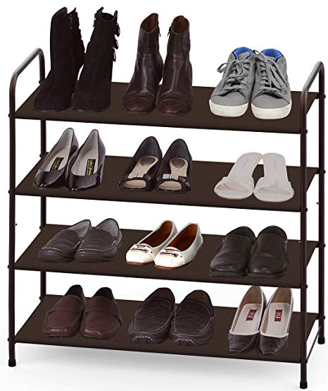 Simple Houseware 4 Tiers Shoe Rack, Bronze