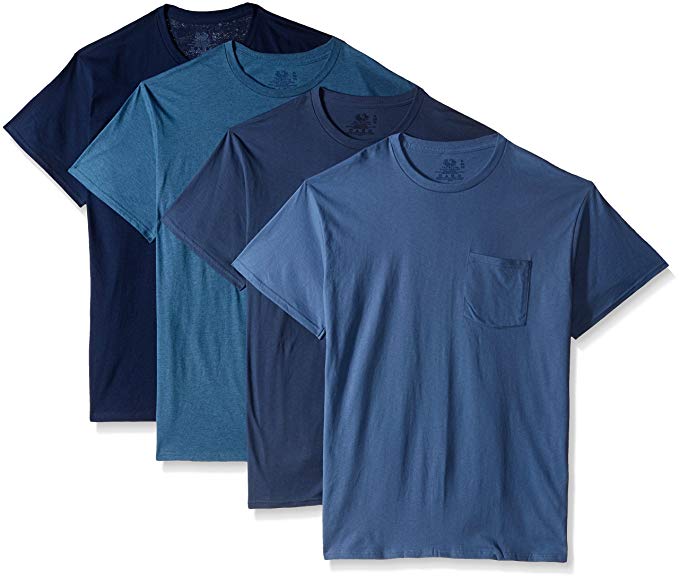 Fruit of the Loom Men's Pocket T-Shirt Multipack