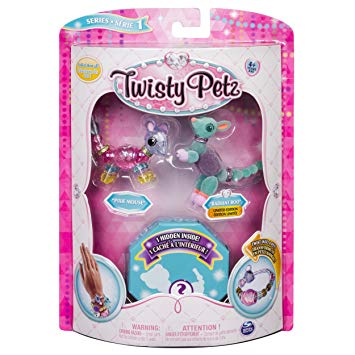 Twisty Petz - 3-Pack Surprise Collectible Bracelet Set for Kids