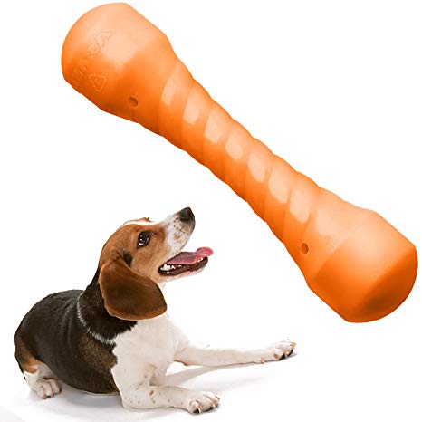 Chew Toys for Aggressive Chewers, Indestructible Dog Toys Tough Rubber Bone Toys for Medium/Large Dogs Perfect for Training& Keeping Pets Fit