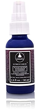 Nutrient Serum for Face, Neck, Decollete; Sun & Environmental Damage Repair Support. MSM, Vitamin C, Plant Lipids, Seaweed Proteins, Antioxidants Support for Photo-Aging Skin; 1.0 oz