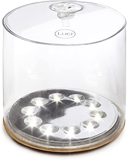 MPOWERD Luci Solar Chargeable Lantern One Size Clear by MPOWERD