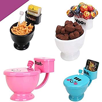 C&C Products Creative Funny WC Toilet Seat Coffee Tea Cup Mug Snack Holder Water Drinking Cup