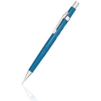 Pentel Sharp Mechanical Pencil, 0.7mm, Blue Barrel, Each (P207C)