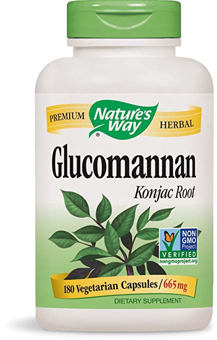 Nature's Way, Glucomannan, Root, 180 Vcaps