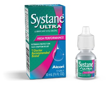 Systane Ultra Eye Drops, Lubricant, High Performance (.33fl oz 10 ml)