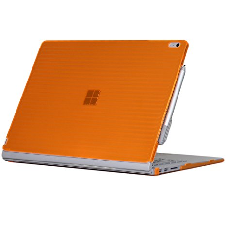iPearl mCover Hard Shell Case for 13.5-inch Microsoft Surface Book Computer (Orange)