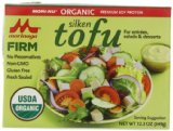 Morinu Organic Silken Tofu Firm 123 Ounce Pack of 12