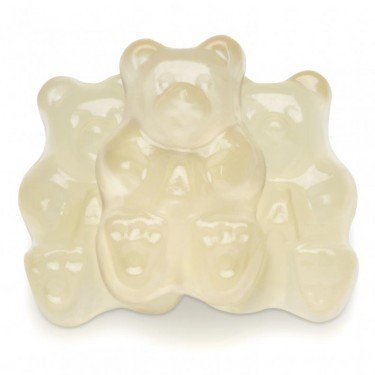 FirstChoiceCandy Albanese Gummy Bears (White Pineapple, 1 LB)