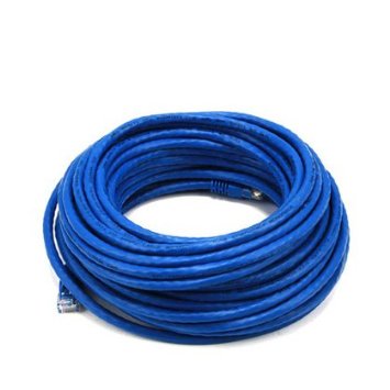 PrimeCables® Blue High Quality Cat6 550MHz UTP RJ45 Ethernet Bare Copper Network Patch Cable (50ft)