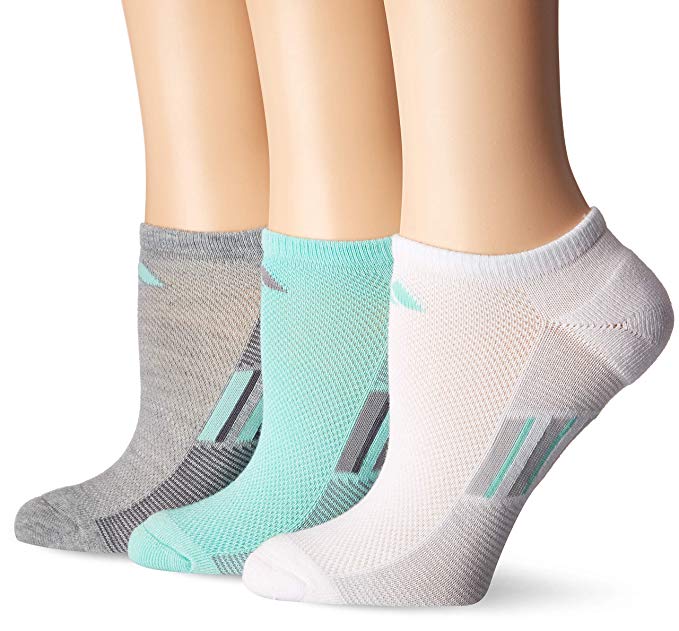 adidas Women's Superlite No Show Socks (3 Pack)