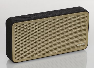 DOSS BS4 Water Resistant Bluetooth 4.0 Slim Pocket size Speaker, Hands-free Portable Speaker with Built-in rechargeable battery,12 hrs Playtime, Shockproof [ Brand: DOSS Cloud Fox|Color : Champagne]